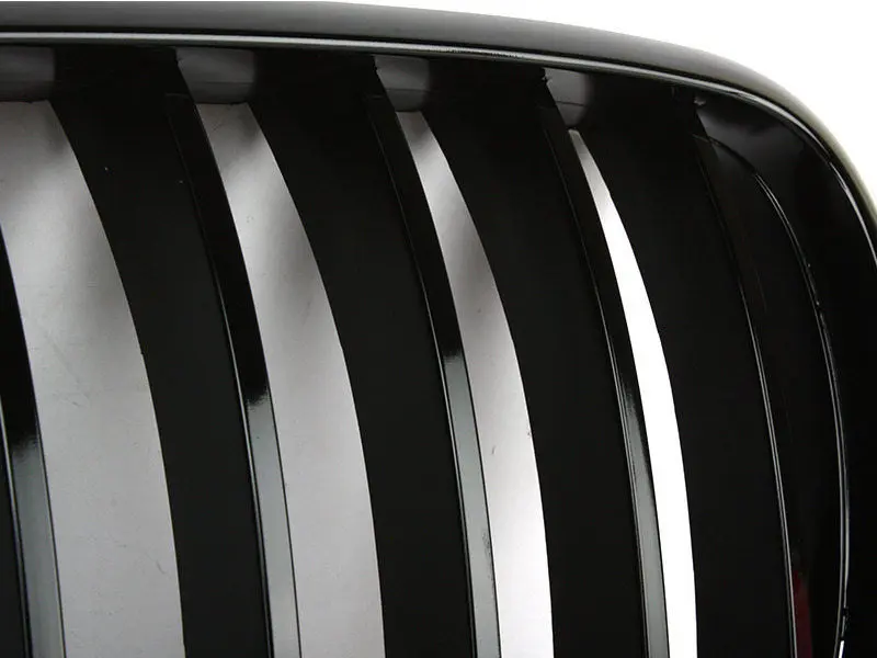 Grill BMW X5 (E70) / BMW X6 (E71/E72) 2007 - 2014 | GLOSSY MATT BLACK – bilde 4
