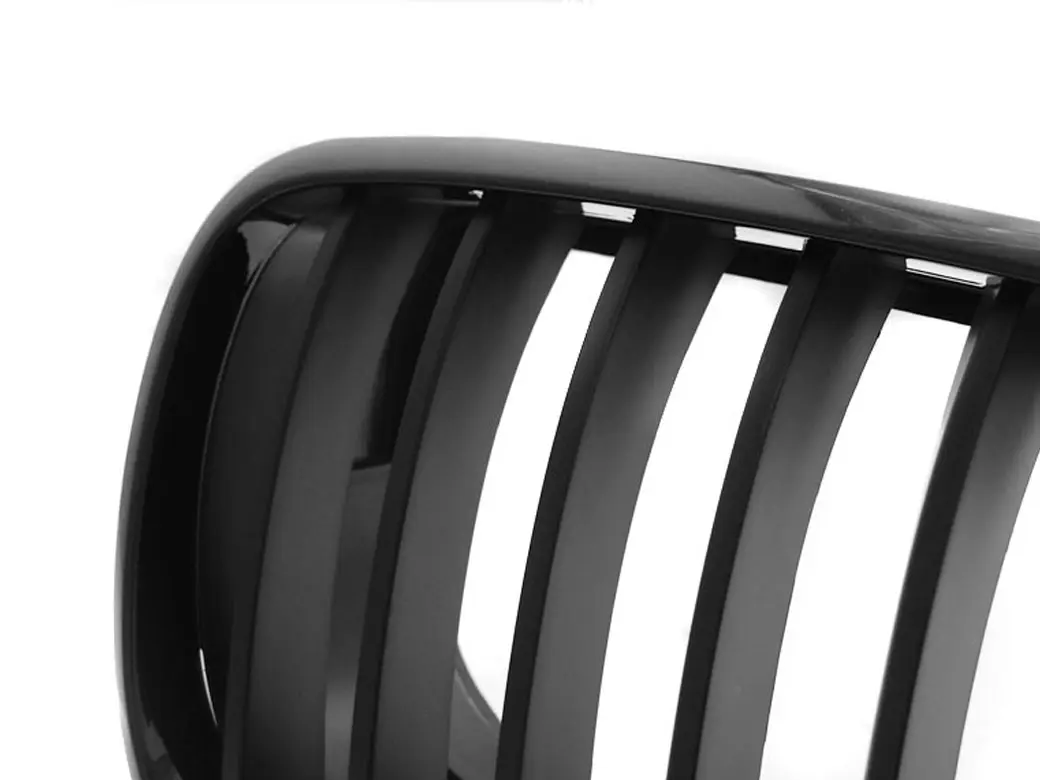 Grill BMW X5 (E70) / BMW X6 (E71/E72) 2007 - 2014 | GLOSSY MATT BLACK – bilde 6