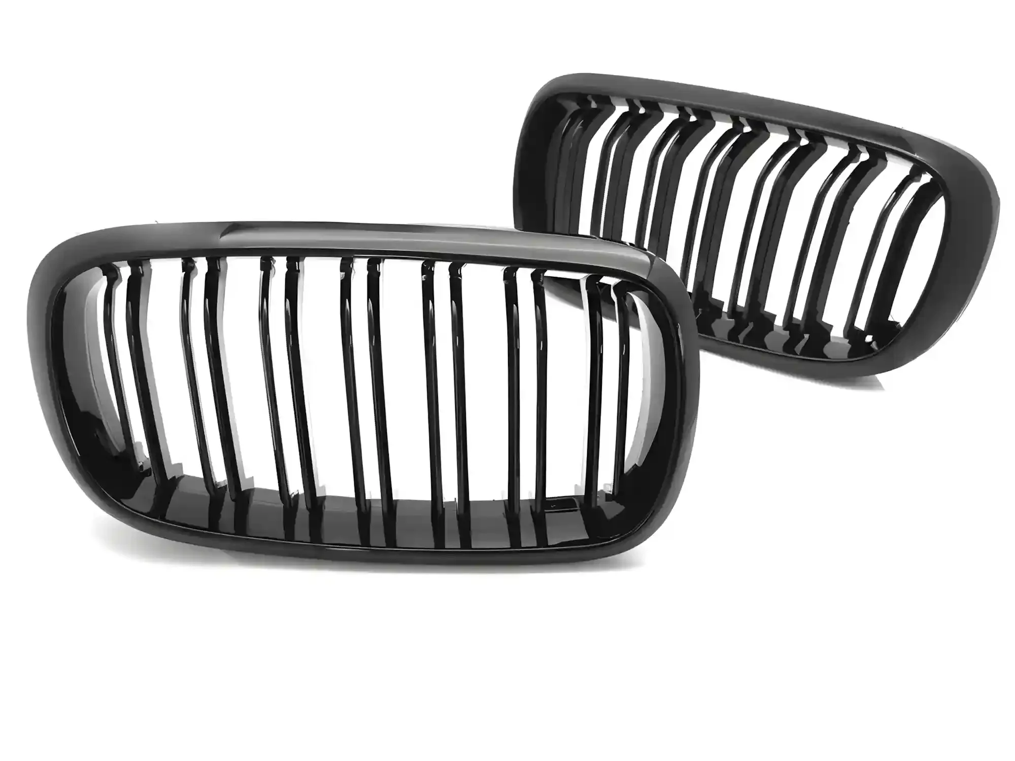 Grill BMW X5 (F15) 2013 - 2018 / X6 (F16) 2014 - 2019 │ Sportsgrill M Performance-stil - svart høyglans double bar