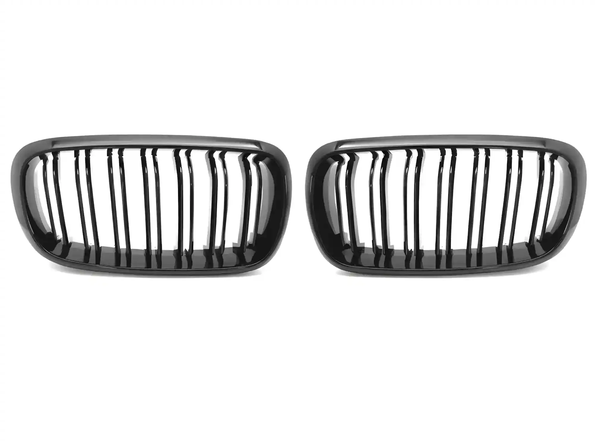 Grill BMW X5 (F15) 2013 - 2018 / X6 (F16) 2014 - 2019 │ Sportsgrill M Performance-stil - svart høyglans double bar – bilde 2