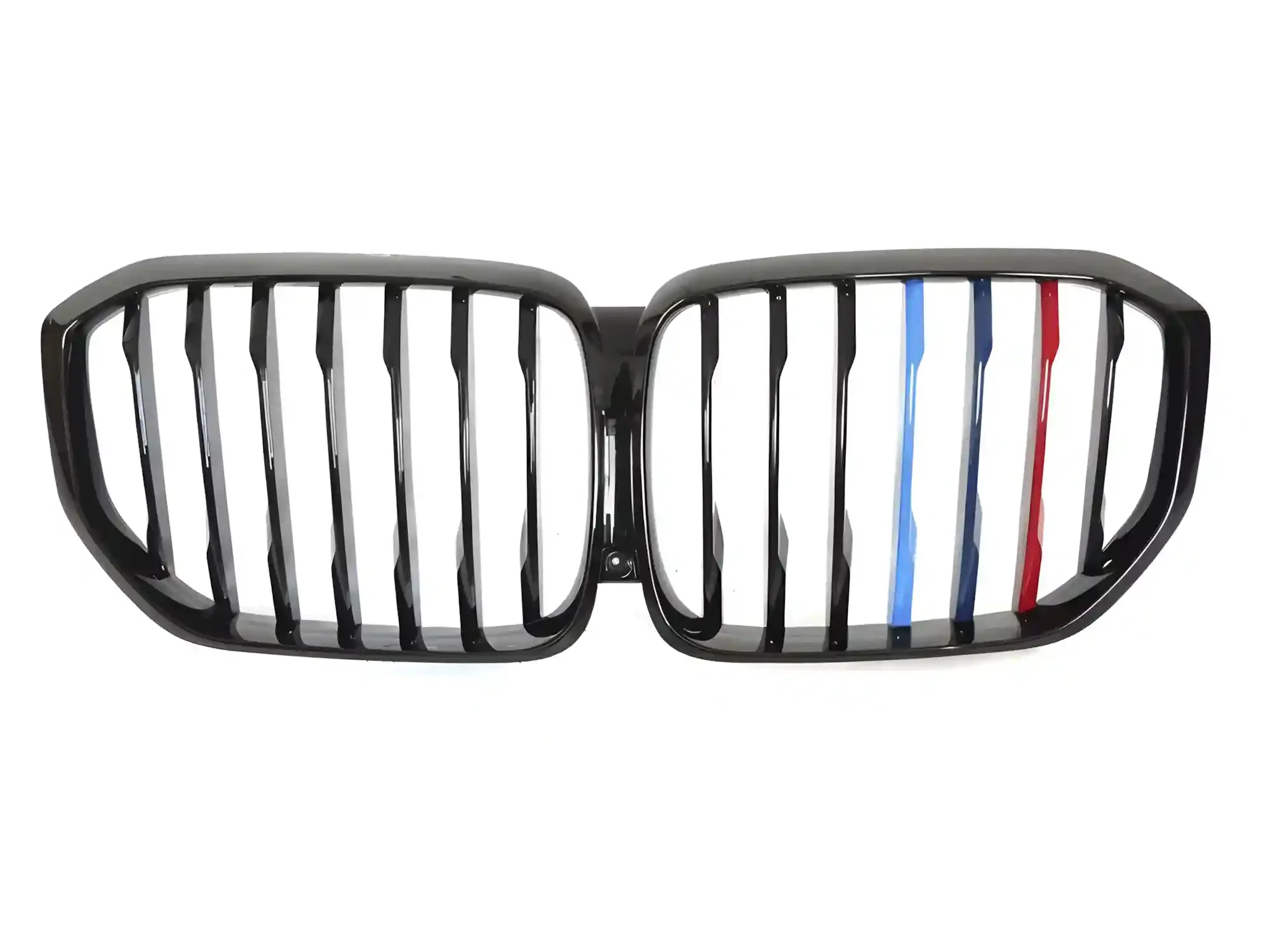 Grill BMW X5 (G05) 2019 - 2022 │ Sportsgrill M Performance-stil - svart høyglans tri-colour double bar – bilde 2