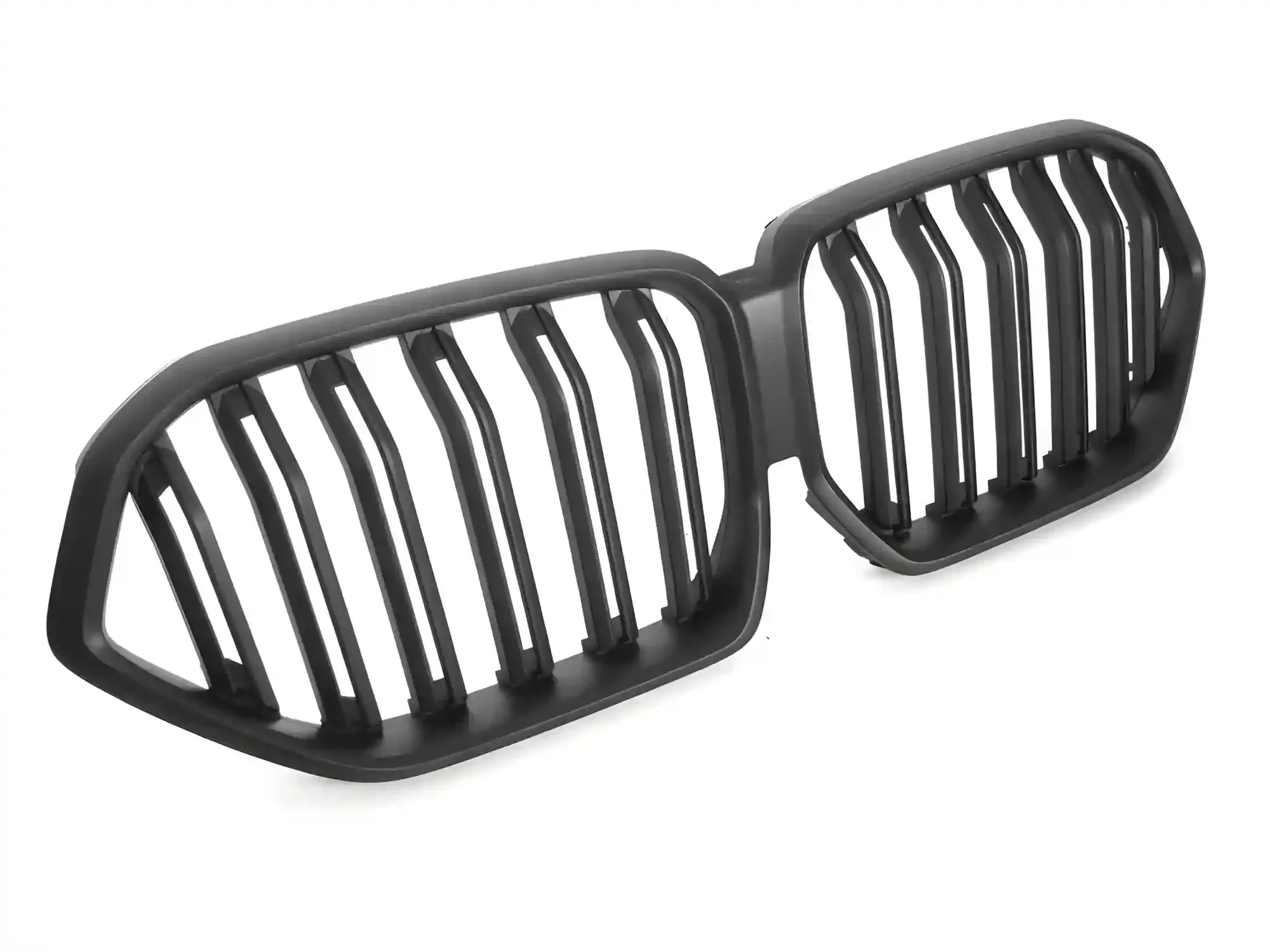 Grill BMW X6 (G06) 2019 - 2023│ Sportsgrill M Performance-stil - Matte svart double bar