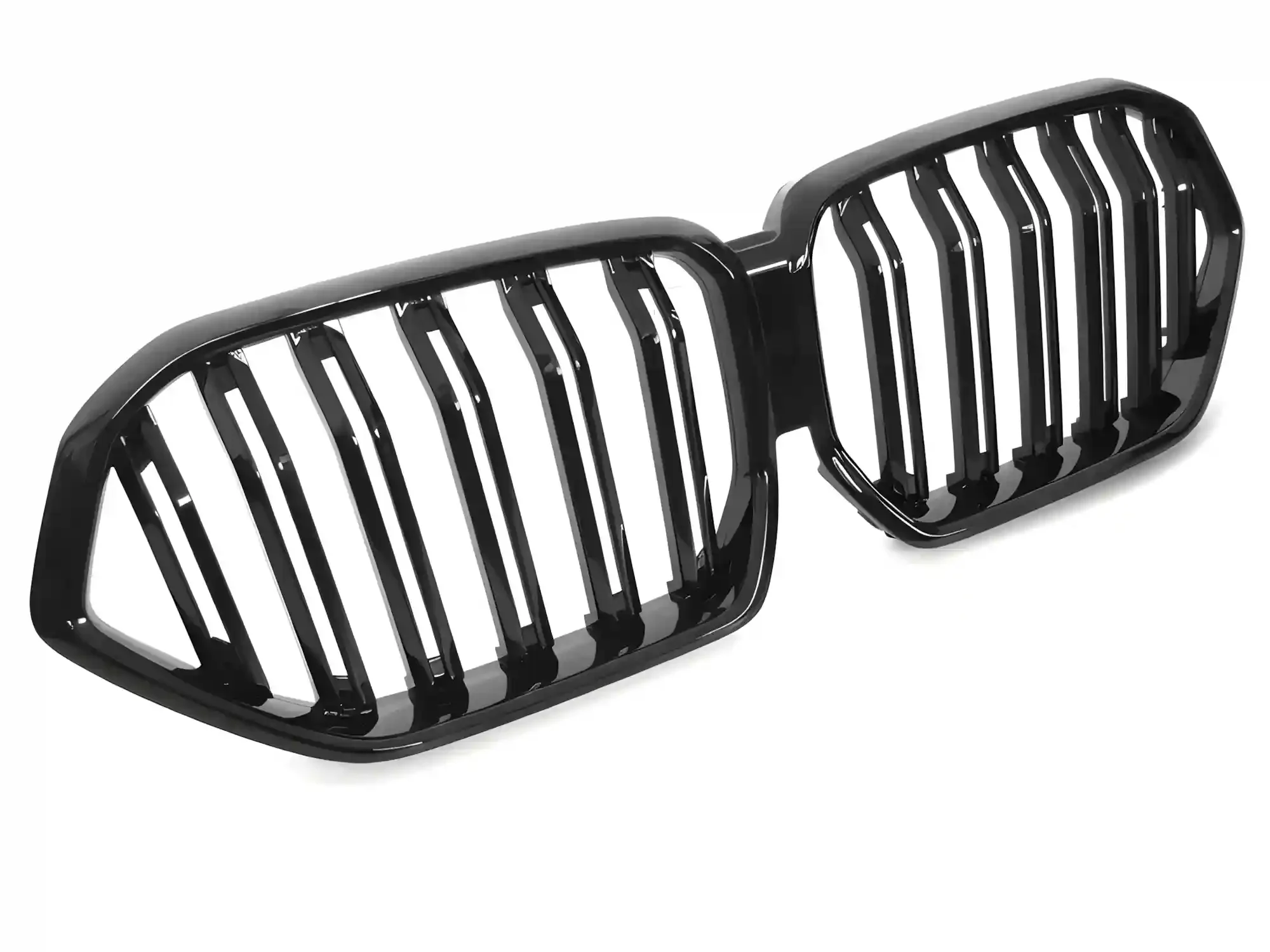 Grill BMW X6 (G06) 2019 – 2023 │ Sportsgrill M Performance-stil - svart høyglans double bar