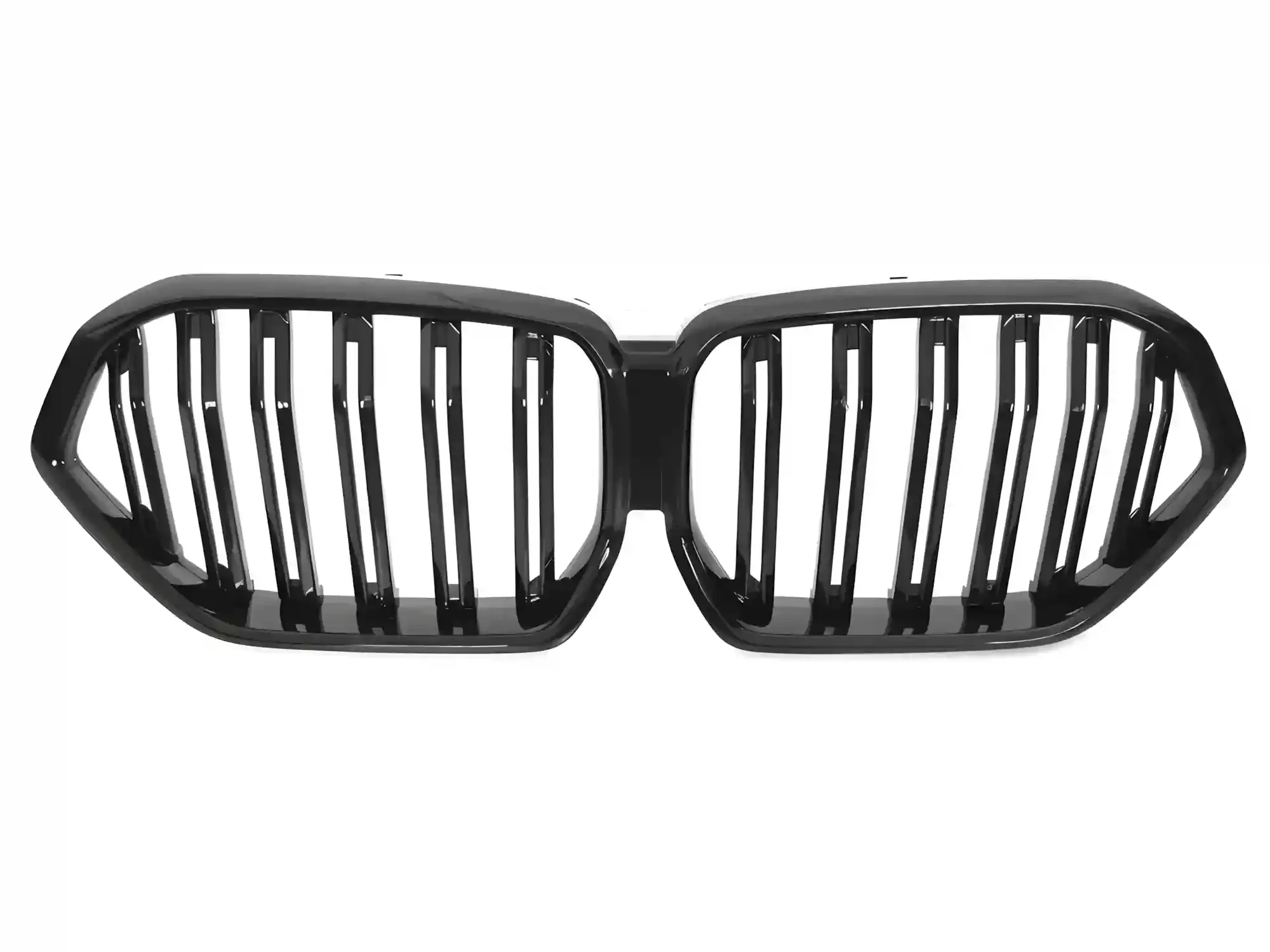 Grill BMW X6 (G06) 2019 – 2023 │ Sportsgrill M Performance-stil - svart høyglans double bar – bilde 2