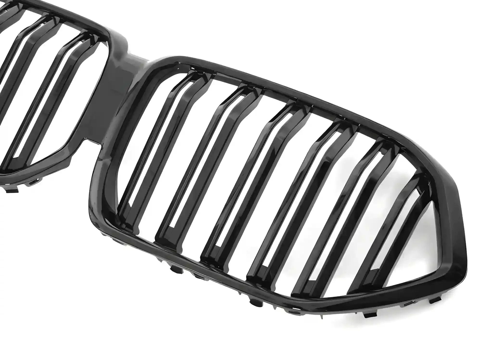 Grill BMW X6 (G06) 2019 – 2023 │ Sportsgrill M Performance-stil - svart høyglans double bar – bilde 3