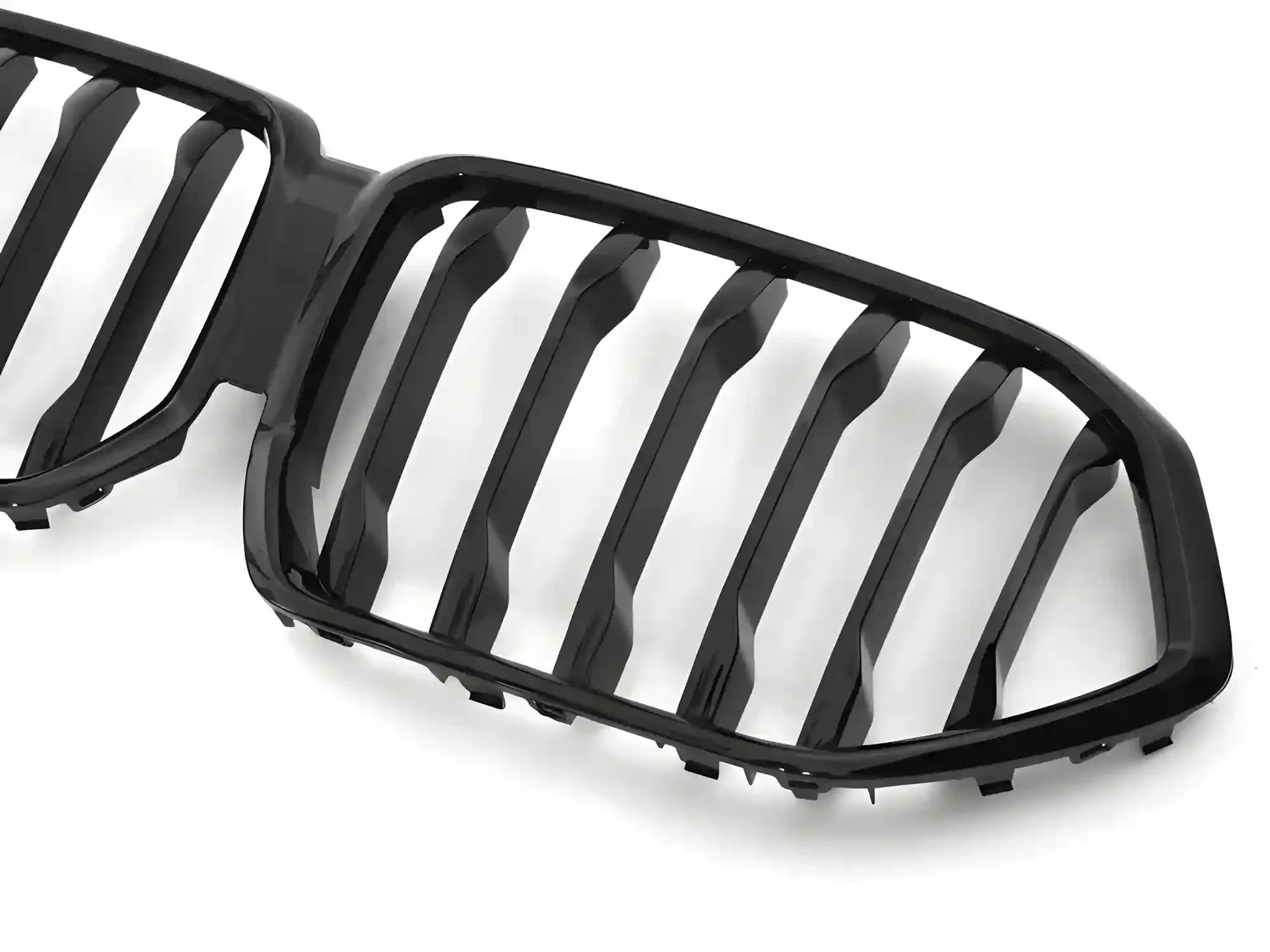 Grill BMW X6 (G06) 2019 – 2023 │ Sportsgrill - svart høyglans double bar – bilde 3