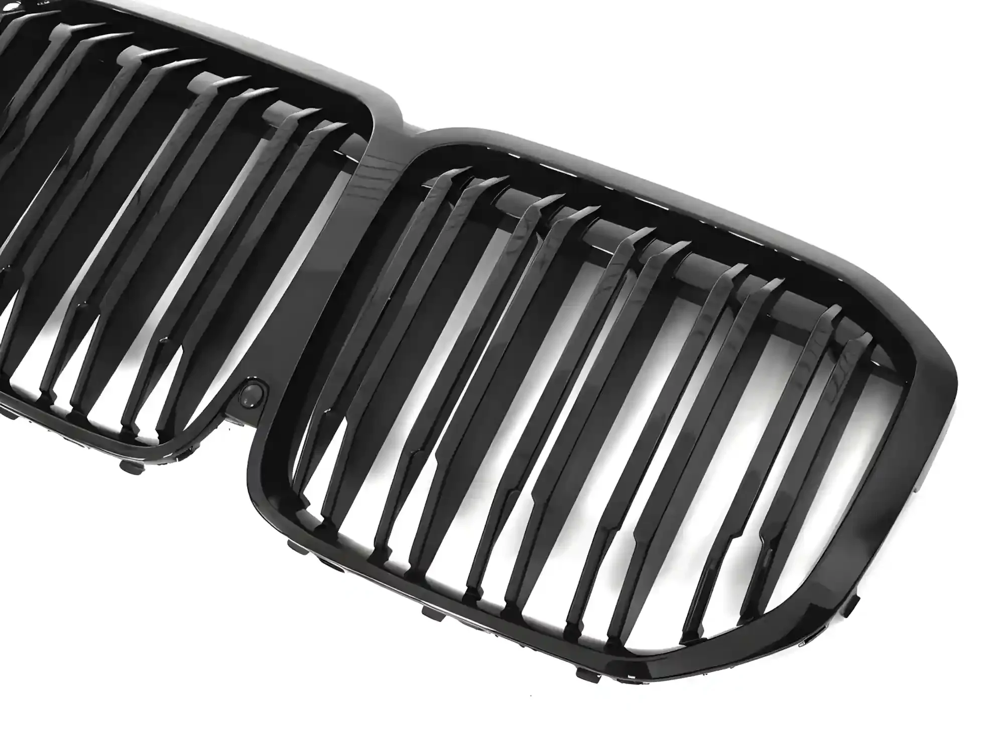 Grill BMW X7 (G07) 2018 - 2022 │ Sportsgrill M Performance-stil - svart høyglans double bar – bilde 3