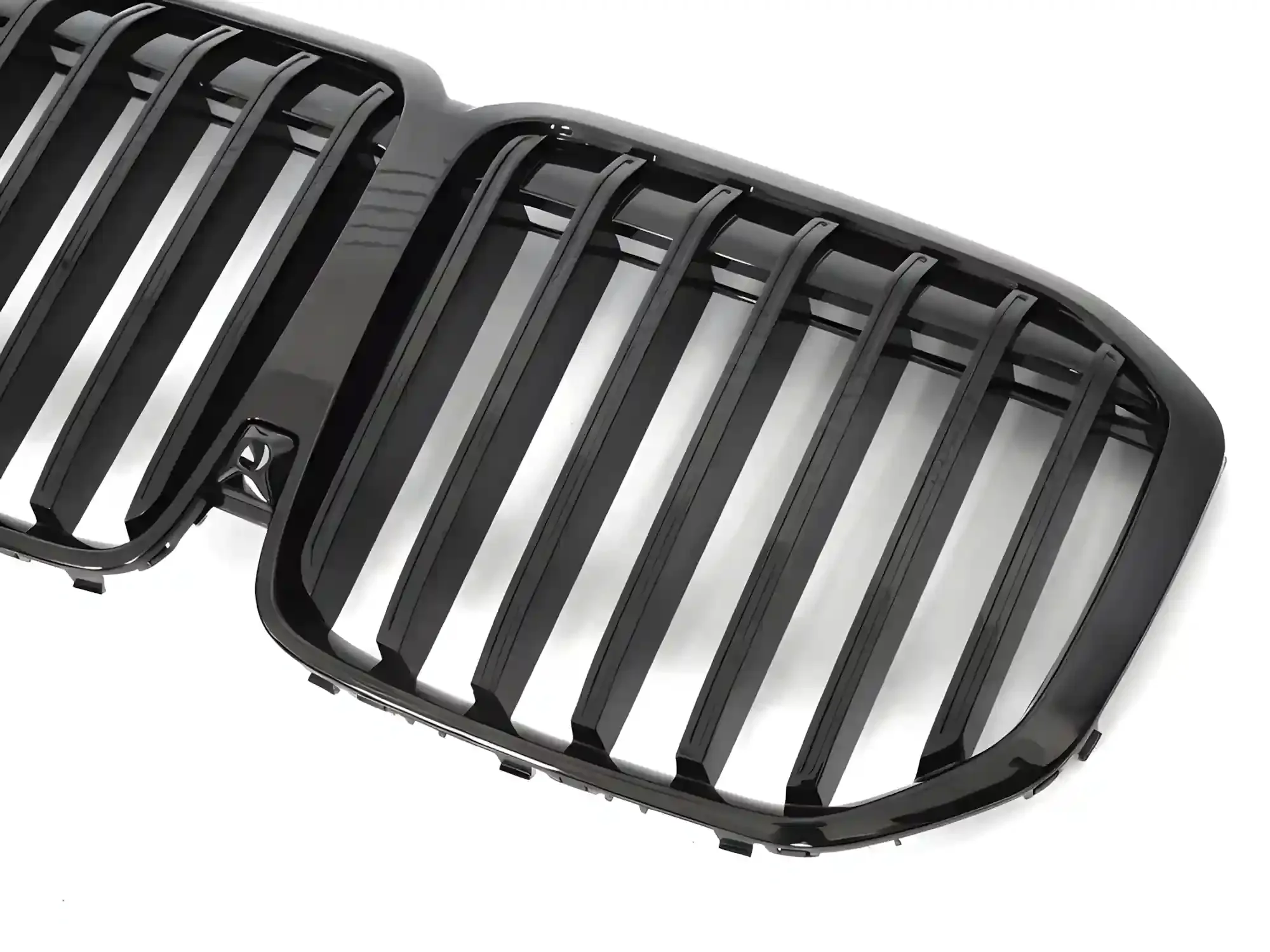Grill BMW X7 (G07) Facelift 2022 -> │ Sportsgrill - svart høyglans double bar – bilde 3