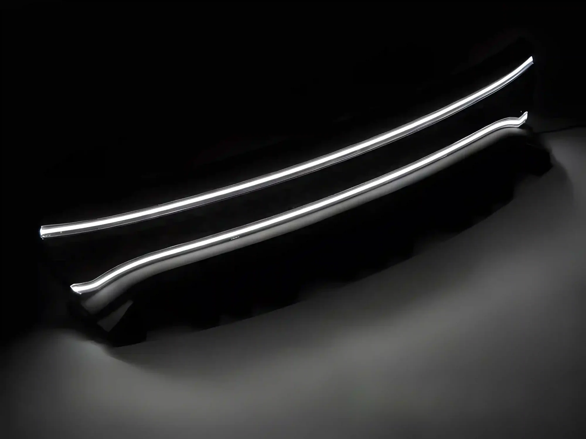 Grill Dodge Charger 2014 - 2023 │ Sportsgrill med LED - matt svart – bilde 4
