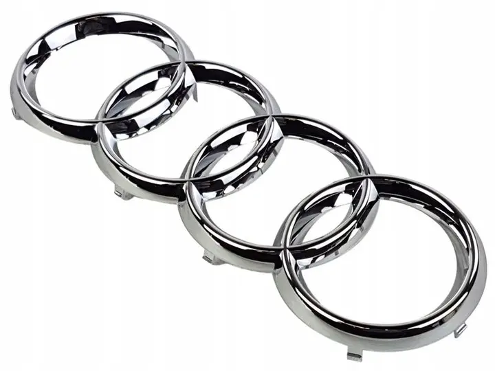 Grill emblem Audi A4 B7 B8 │ Chrome Edition Image 2