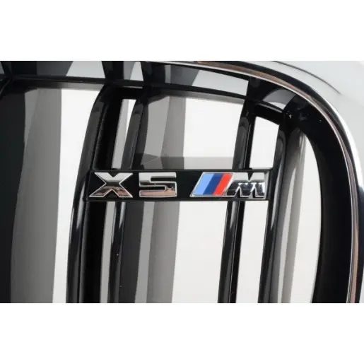 Grill emblem X5M BMW OEM Silver Edition – bilde 2