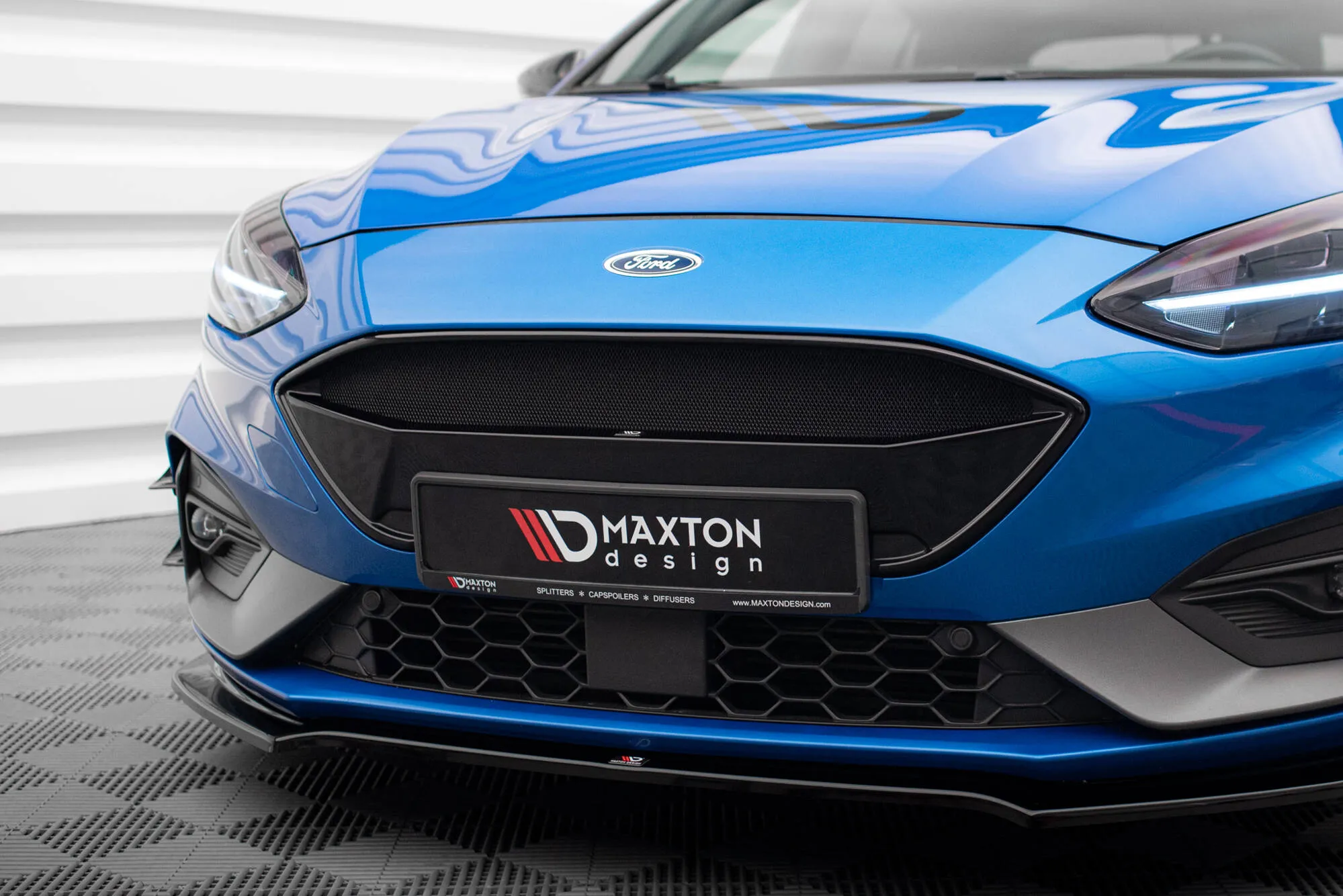 Grill Ford Focus ST-Line Mk4 2018 -> | Glossy Black Edition – bilde 2
