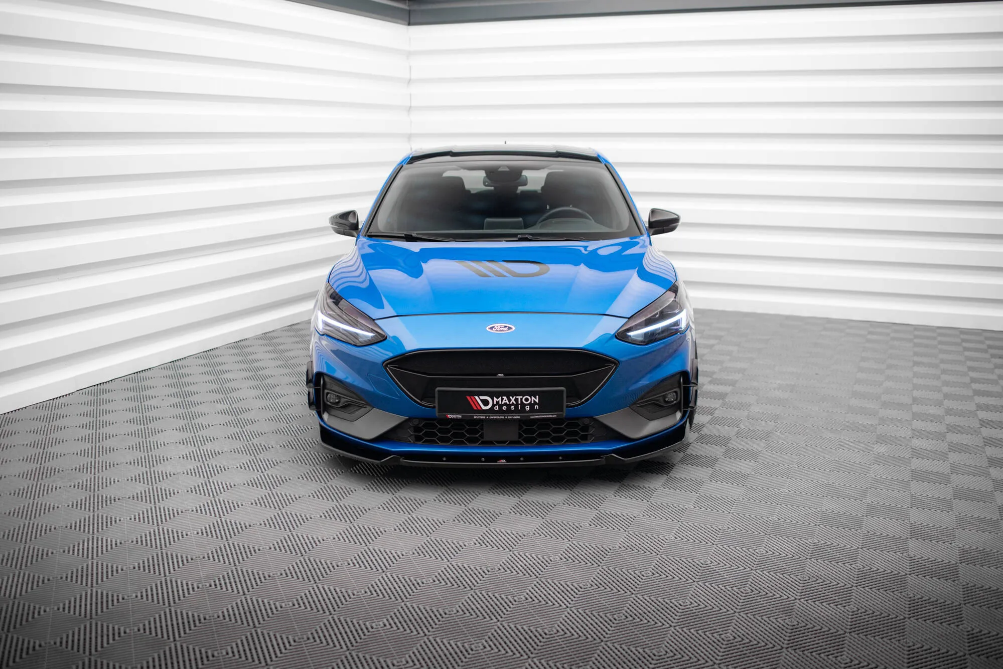 Grill Ford Focus ST-Line Mk4 2018 -> | Glossy Black Edition – bilde 3