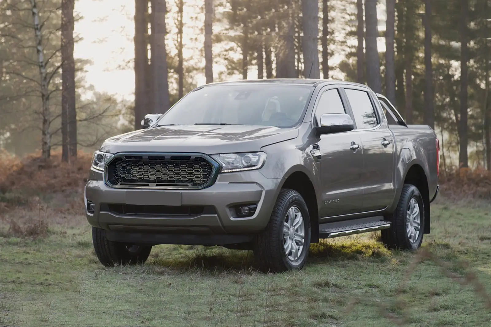 Grill Ford Ranger 2019 - 2022 │ LIMITED Titanium Black