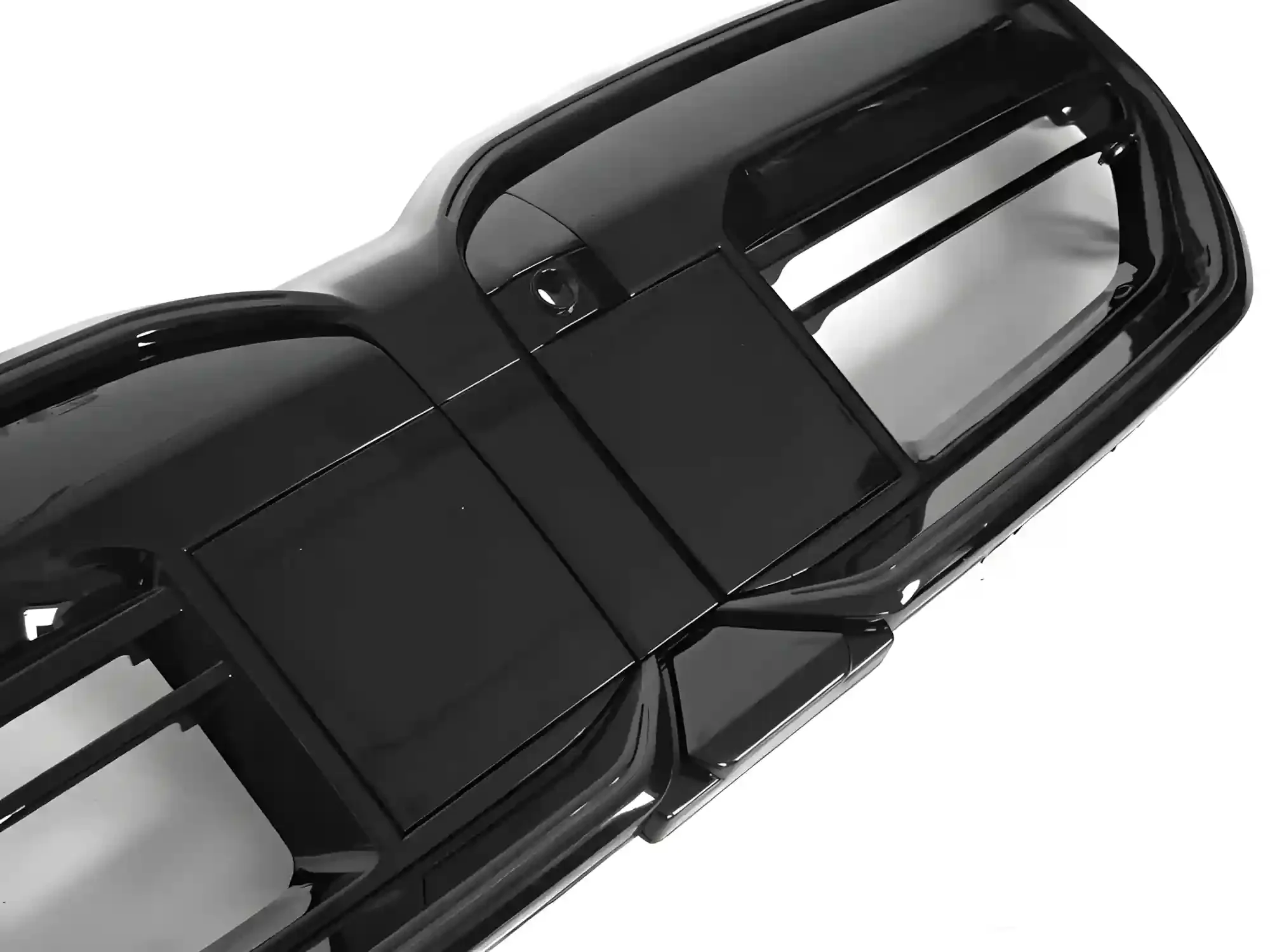 Grill Grill BMW 5 (G60 / G61) 2023 → │ Sportsgrill M Performance-stil - svart høyglans med LED – bilde 3