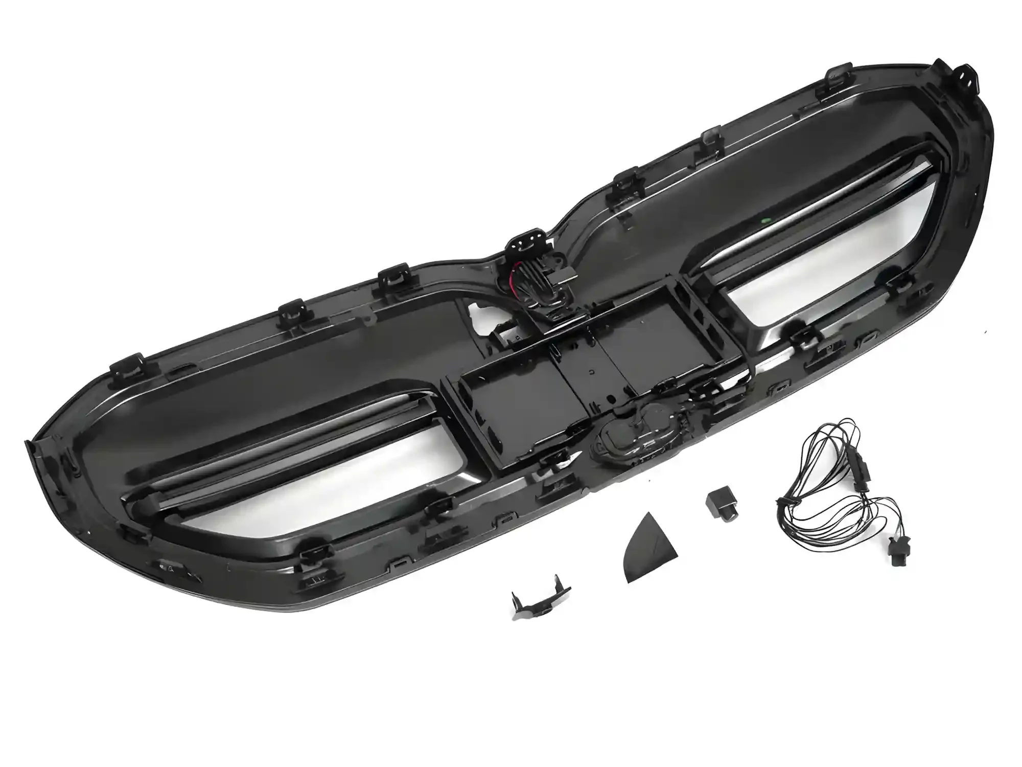 Grill Grill BMW 5 (G60 / G61) 2023 → │ Sportsgrill M Performance-stil - svart høyglans med LED – bilde 6