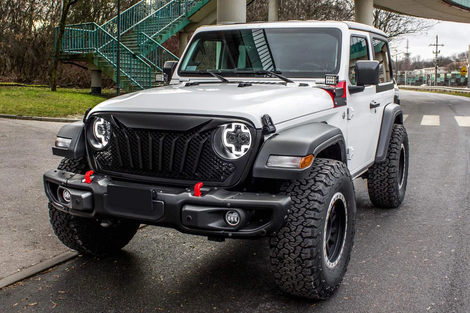 Grill Inferno Jeep Wrangler JL 2017 - 2023 – bilde 2