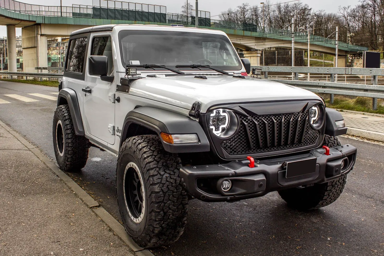 Grill Inferno Jeep Wrangler JL 2017 - 2023 – bilde 3