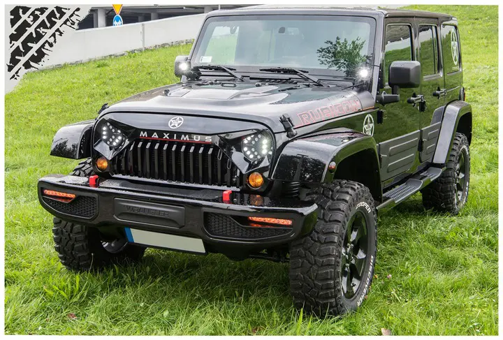 Grill Jeep Wrangler JK 2006 - 2018 │ Gladiator Edition – bilde 5