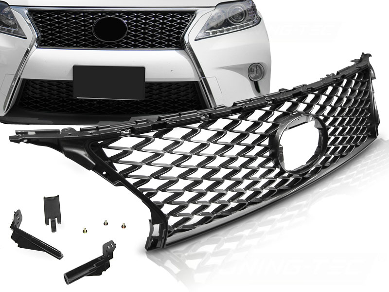 Grill Lexus RX III Facelift 2012 - 2015 | GLOSSY DARK GRAY SPORT STYLE