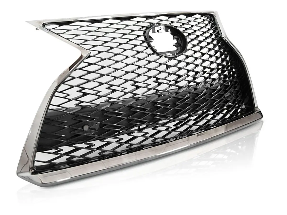 Grill LEXUS RX IV 2019 - 2022 | SPORT STYLE CHROME BLACK Image 2