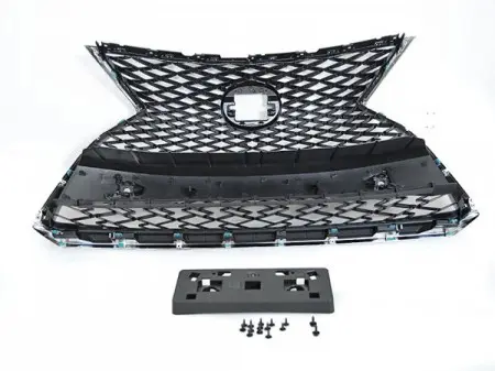 Grill LEXUS RX IV 2019 - 2022 | SPORT STYLE CHROME BLACK Image 5