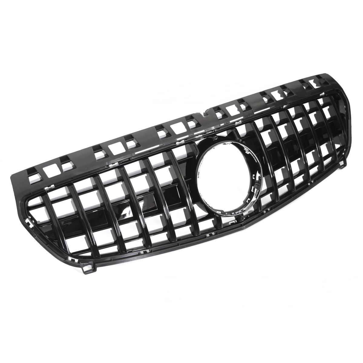 Grill Mercedes A-Class (W176) 2012 - 2015 │ Sports grill panamericana - black high gloss