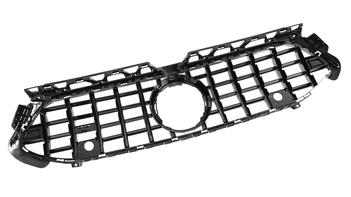 Grill Mercedes A-Class (W177) 2022 -> │ Sportsgrill GT-stil - gloss black / chrome – bilde 5