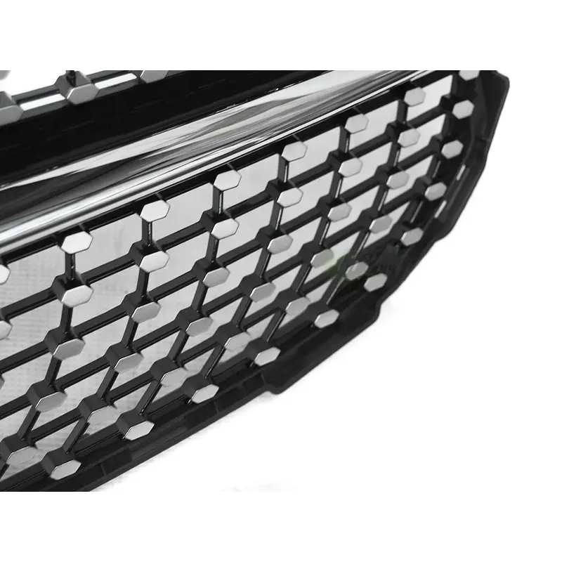 Grill Mercedes-Benz C-Klasse (W205) 2014-2018 | SPORT GLOSSY BLACK CHROME – bilde 2