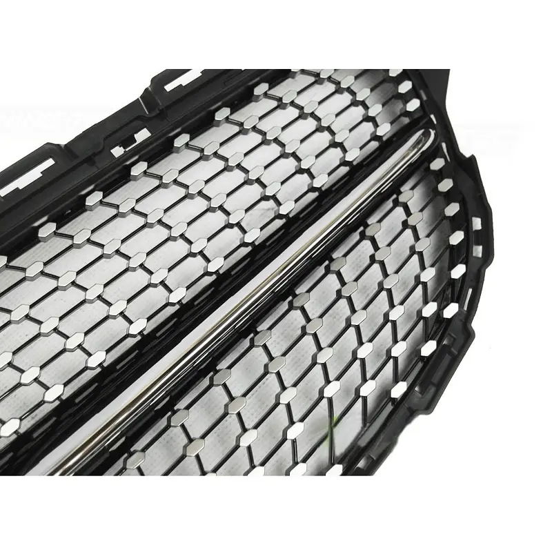 Grill Mercedes-Benz C-Klasse (W205) 2014-2018 | SPORT GLOSSY BLACK CHROME – bilde 3