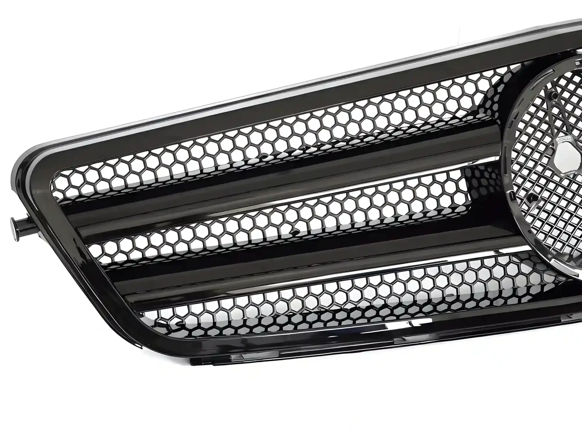 Grill Mercedes-Benz C (W204 / S204) 2007 – 2014 │ Sportsgrill CL-stil - svart høyglans – bilde 3