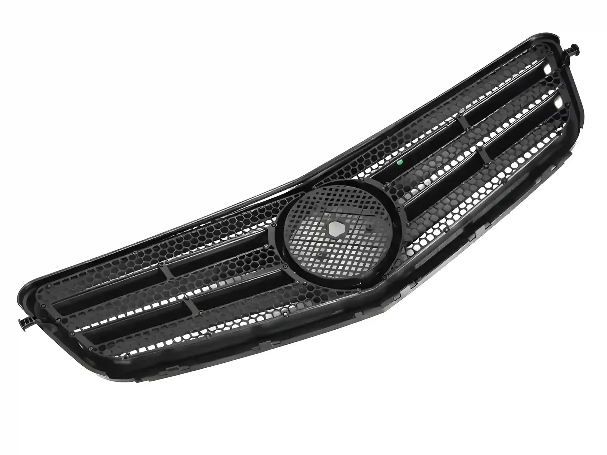 Grill Mercedes-Benz C (W204 / S204) Facelift 2007 - 2014  │ │ Sportsgrill CL-stil - svart krom – bilde 4