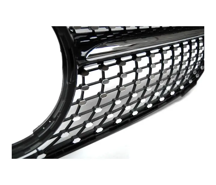 Grill Mercedes-Benz C (W205) 2014 - 2021 │ C450 AMG STYLE CHROME GLOSSY BLACK – bilde 2