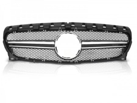 Grill Mercedes-Benz CLA-Klasse (W117) 2013-2019 | BLACK SILVER SPORT LOOK