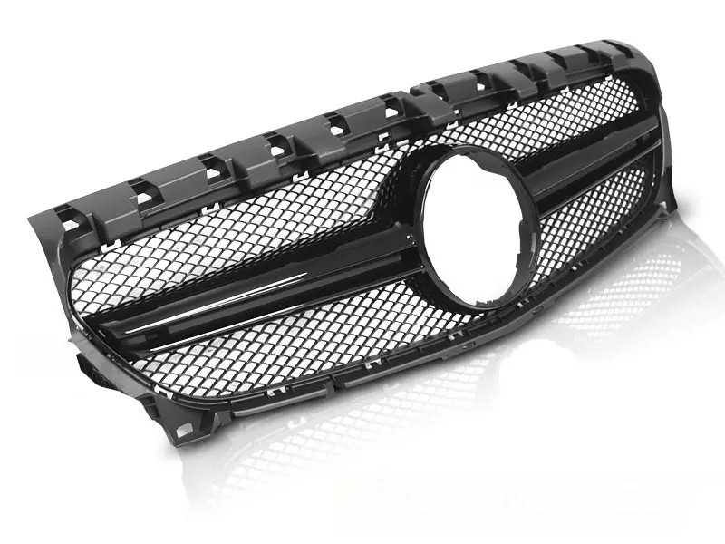 Grill Mercedes-Benz CLA-Klasse (W117) 2013-2019 | GLOSSY BLACK SPORT STYLE – bilde 2