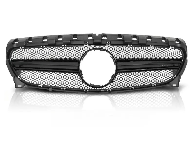 Grill Mercedes-Benz CLA-Klasse (W117) 2013-2019 | GLOSSY BLACK SPORT STYLE – bilde 3