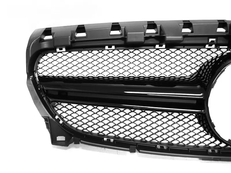 Grill Mercedes-Benz CLA-Klasse (W117) 2013-2019 | GLOSSY BLACK SPORT STYLE – bilde 4