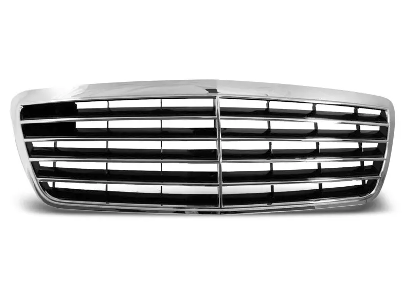 Grill Mercedes-Benz E-Klasse (W210) 1999-2002 | CHROME – bilde 2