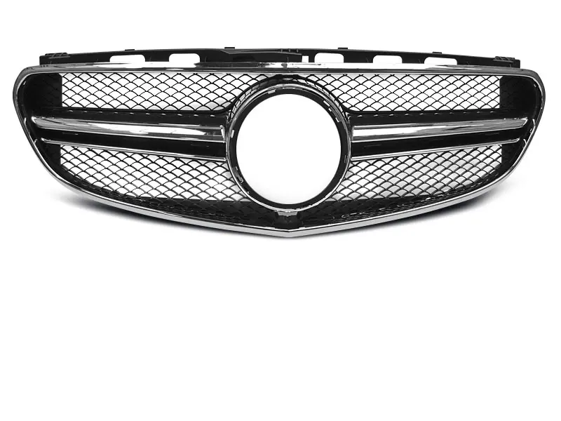 Grill Mercedes-Benz E-Klasse (W212) 2013-2016 | SPORT BLACK CHROME – bilde 4