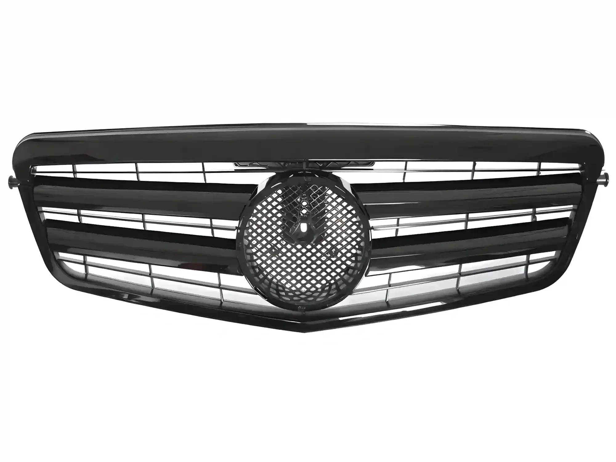Grill Mercedes-Benz E (W212 / S212) 2009 – 2013 │ Sportsgrill GT-stil - svart høyglans – bilde 2