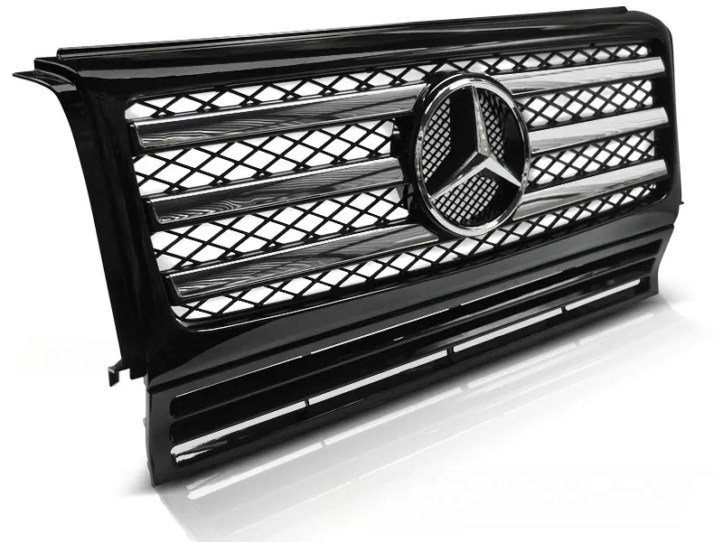 Grill Mercedes-Benz G-Klasse (W463) 1990-2012 | SPORT BLACK CHROME