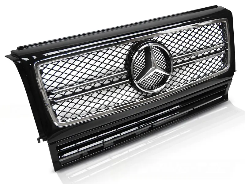 Grill Mercedes-Benz G (W463) 1990-2012 | SPORT BLACK CHROME