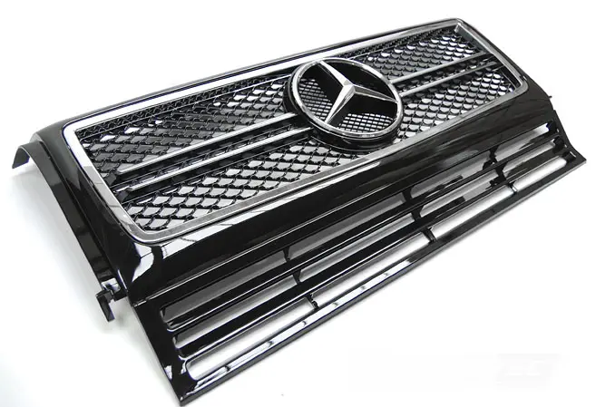 Grill Mercedes-Benz G (W463) 1990-2012 | SPORT BLACK CHROME – bilde 2