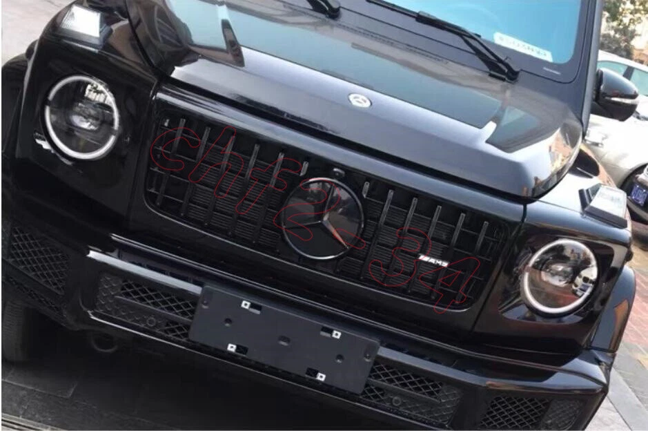 Grill Mercedes-Benz G (W464) 2018 - 2024 │ Glossy Black Sport Edition – bilde 6