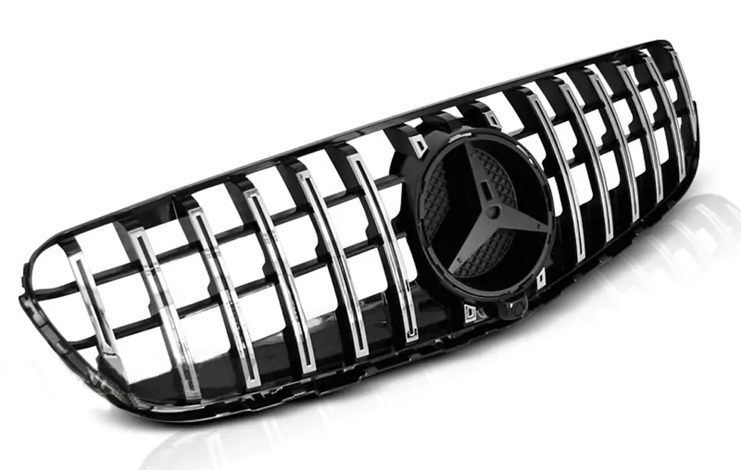 Grill Mercedes-Benz GLC (X253) 2015 - 2019 | SPORT GLOSSY BLACK CHROME