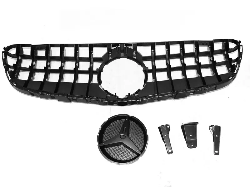 Grill Mercedes-Benz GLC (X253) 2015 - 2019 | SPORT GLOSSY BLACK – bilde 4