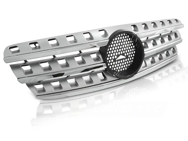 Grill Mercedes-Benz ML (W163) 1997 - 2005 | SPORT CHROME SILVER