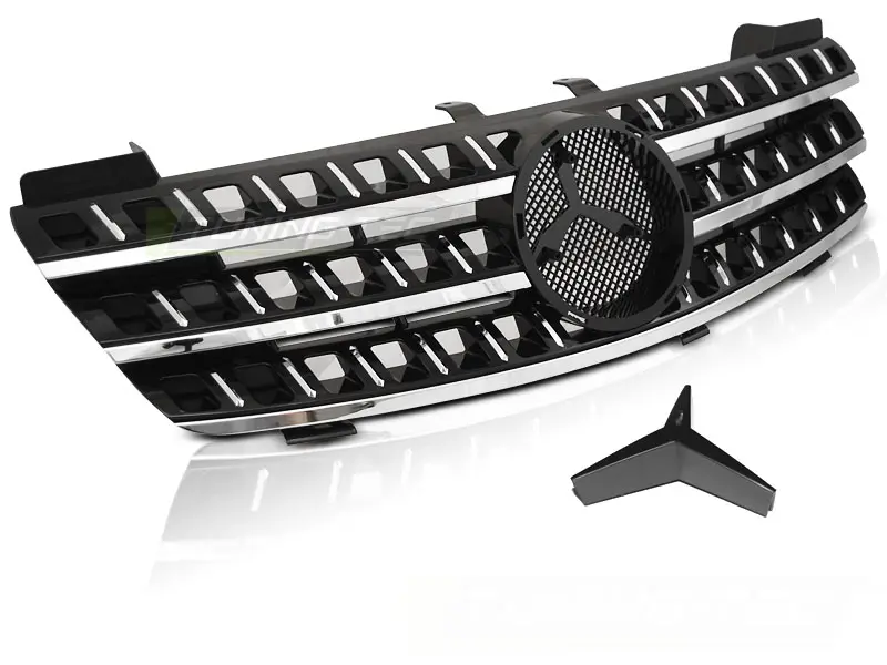 Grill Mercedes-Benz ML (W164) 2005 - 2008 | SPORT BLACK CHROME