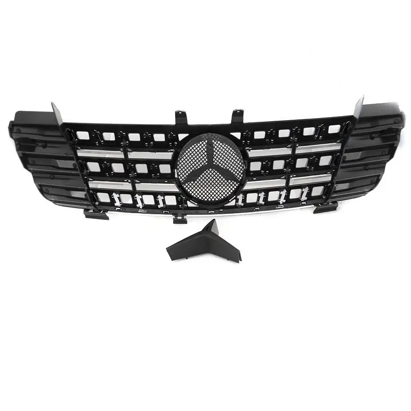 Grill Mercedes-Benz ML (W164) 2005 - 2008 | SPORT BLACK CHROME – bilde 2
