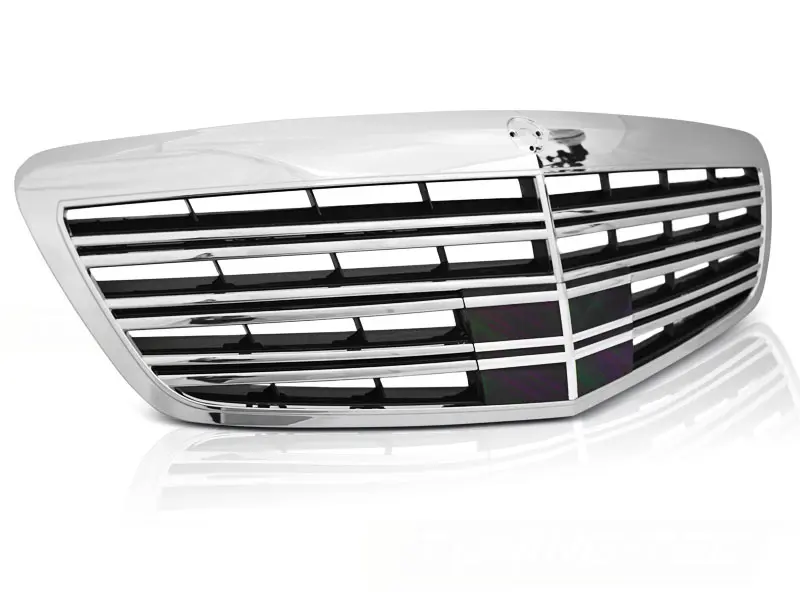 Grill Mercedes-Benz S-Klasse (W221) 2009-2013 | SPORT CHROME BLACK